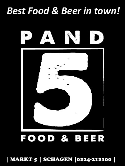 Website van PAND 5 Food & BeerSchagen